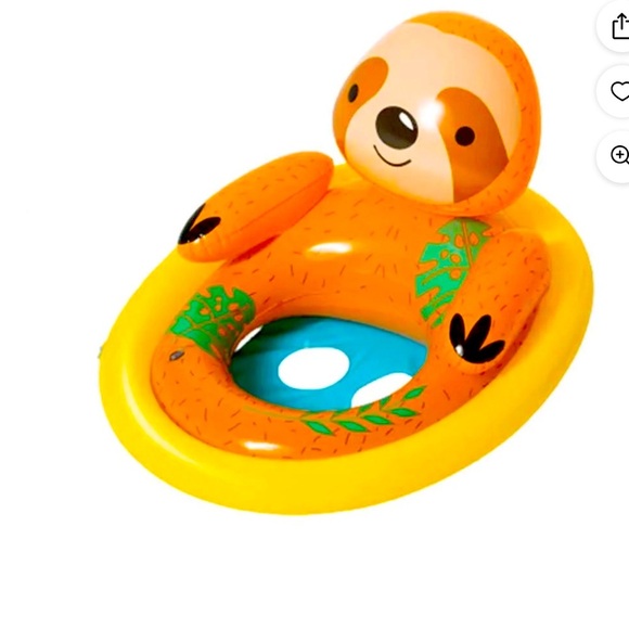 H2OGO! Sloth Animal Pool Float. Kids Ages 1-3. - Picture 1 of 4